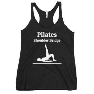 Pilates Shoulder Bridge - Women's Racerback Tank