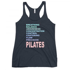 Pilates Principles - Women's Racerback Tank