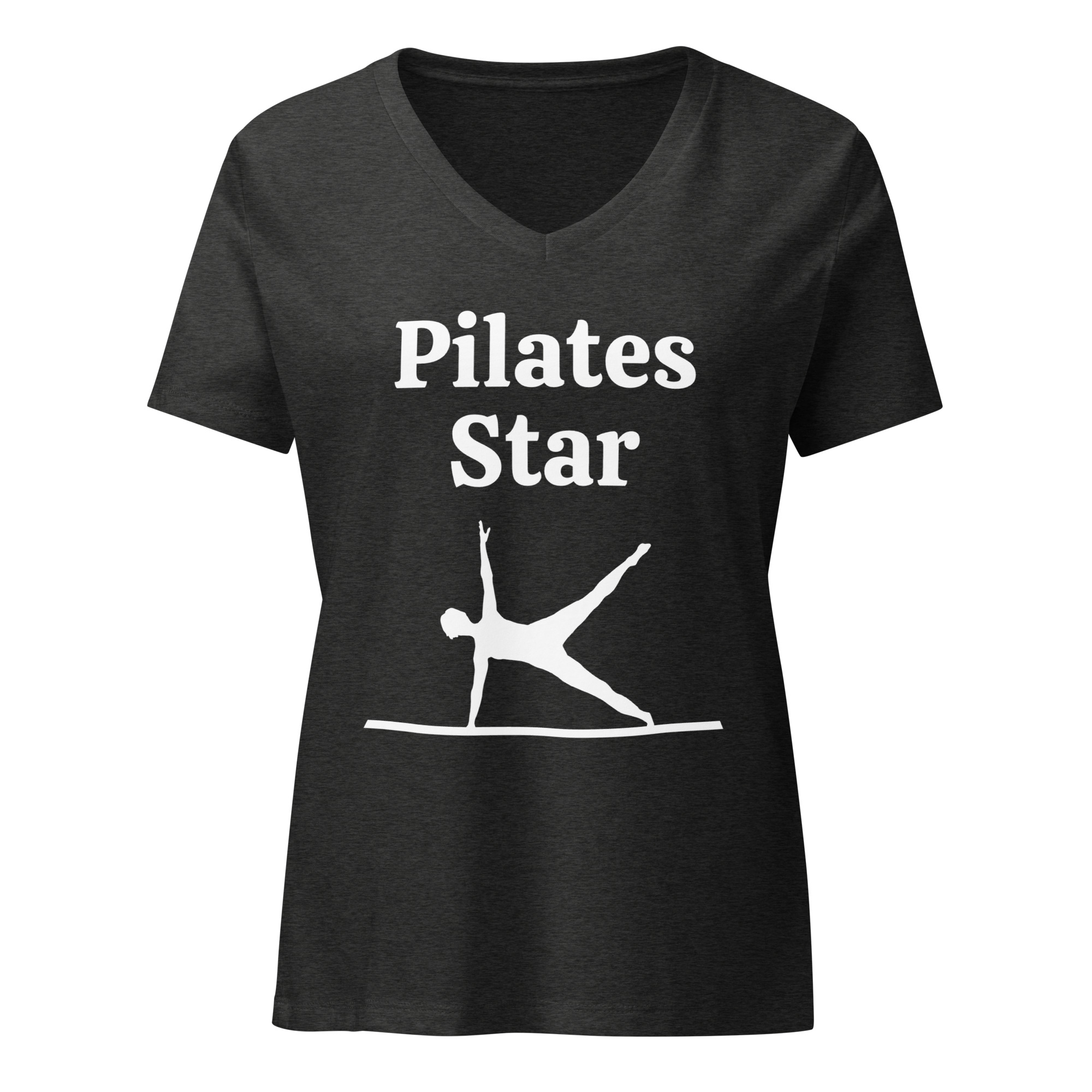 Pilates Star - Women’s relaxed v-neck t-shirt - Image 9