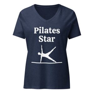 Pilates Star - Women’s relaxed v-neck t-shirt