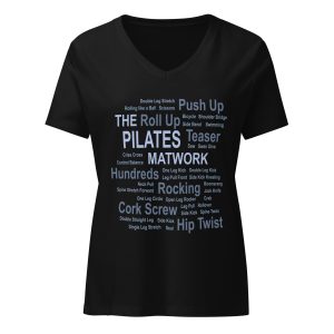 Pilates Matwork - Women’s relaxed v-neck t-shirt