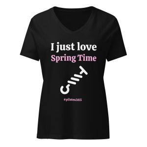 Pilates Spring Time - Women’s relaxed v-neck t-shirt